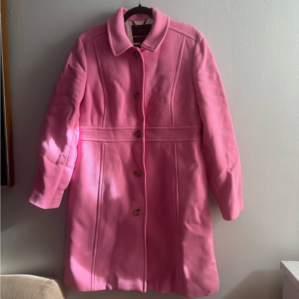 J. Crew Italian Double Cloth Pea Coat